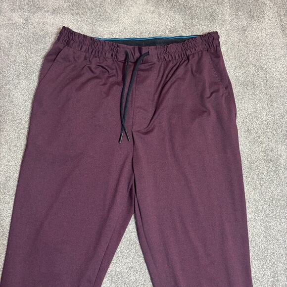 SAXX MEN'S TRAILZER JOGGER Size Large Maroon - Picture 8 of 11